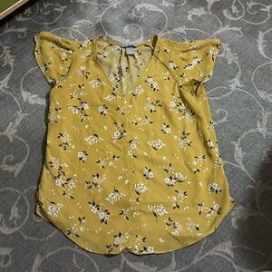 pretty floral H&M blouse - size 6